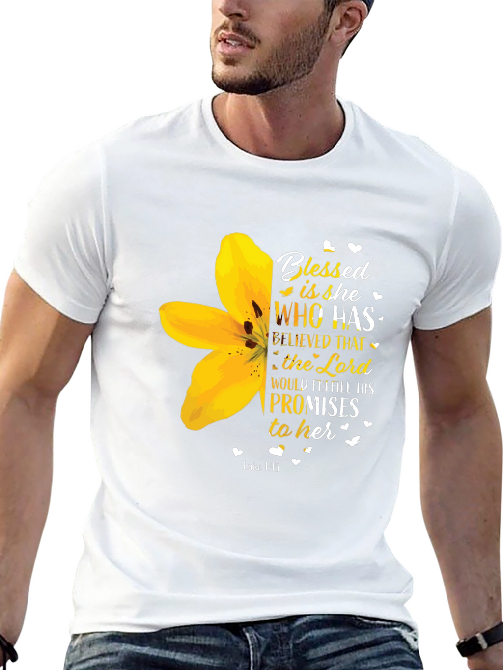 Blessed Lily Christian T-Shirt