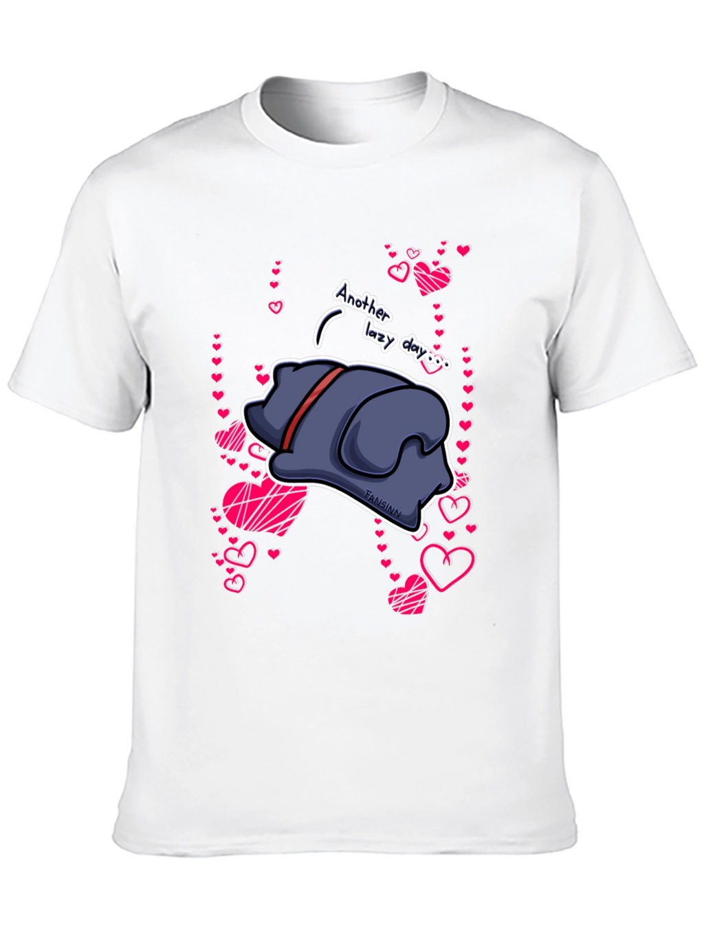 Lazy Day Dog Graphic T-Shirt
