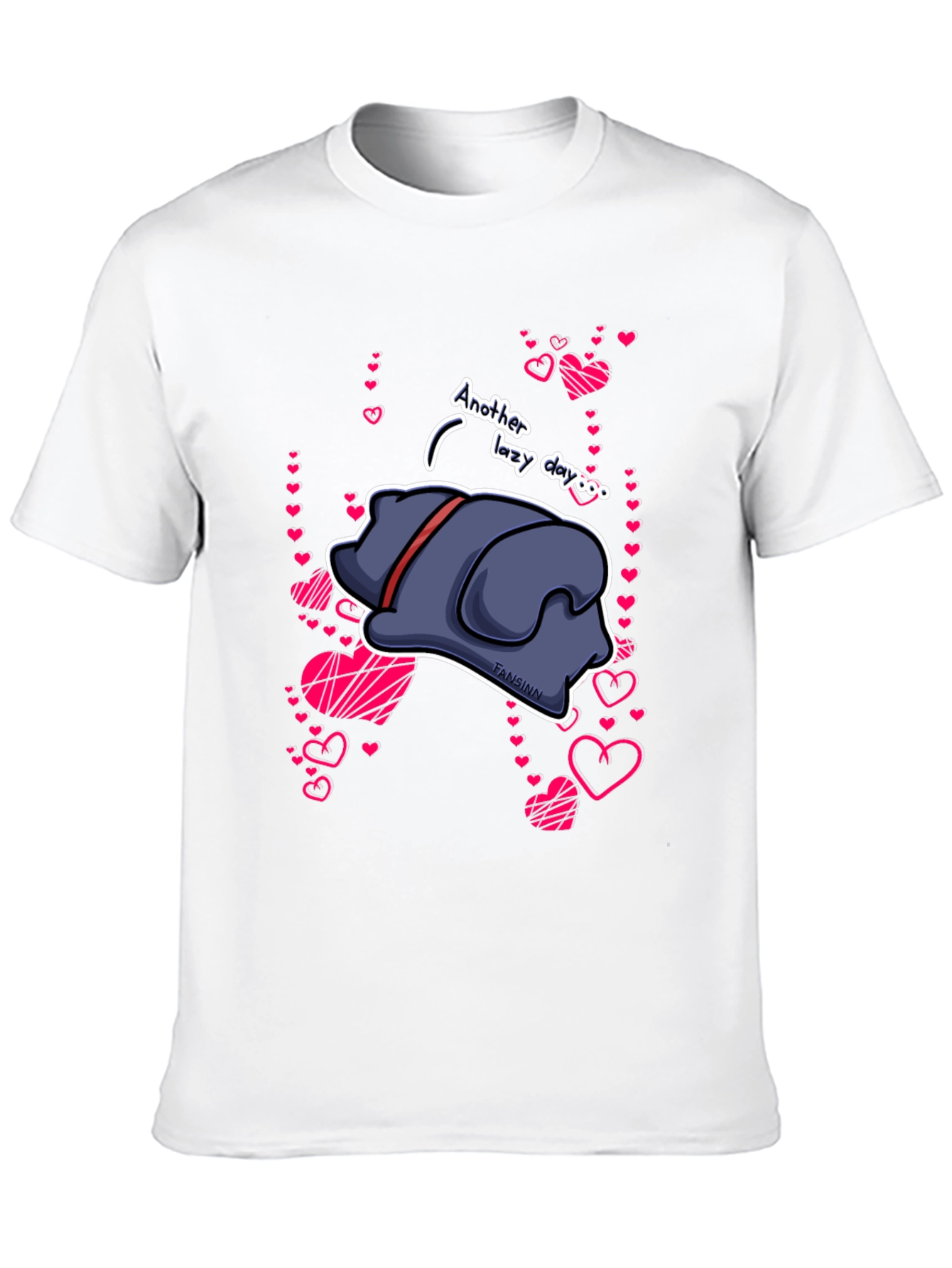 Lazy Day Dog Graphic T-Shirt