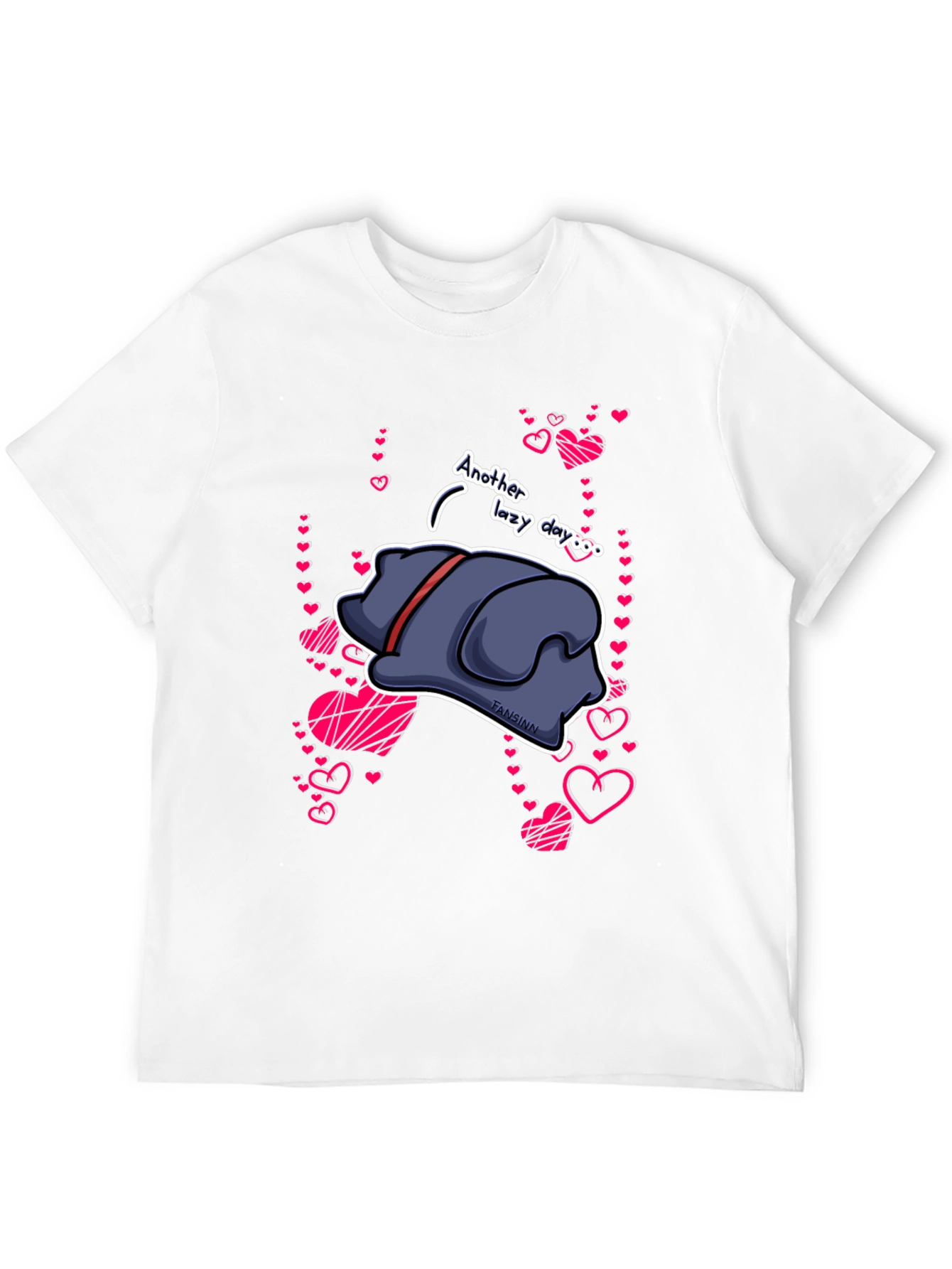 Lazy Day Dog Graphic T-Shirt