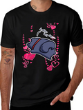 Lazy Day Dog Graphic T-Shirt