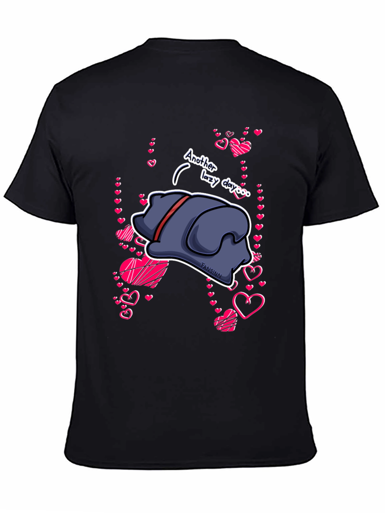 Lazy Day Dog Graphic T-Shirt
