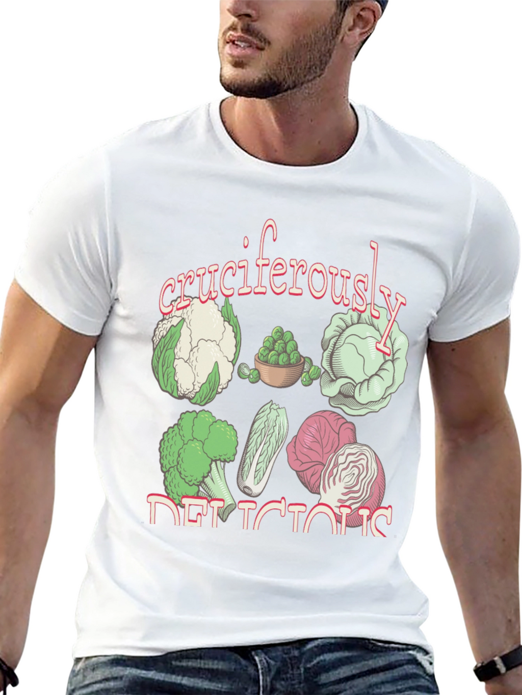 Cruciferously Delicious Graphic Tee