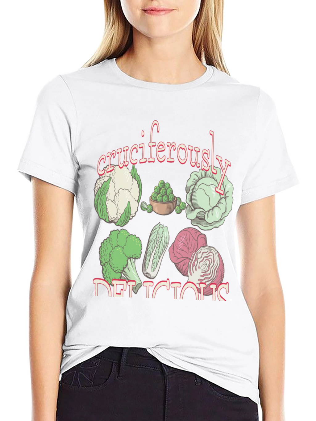 Cruciferously Delicious Graphic Tee