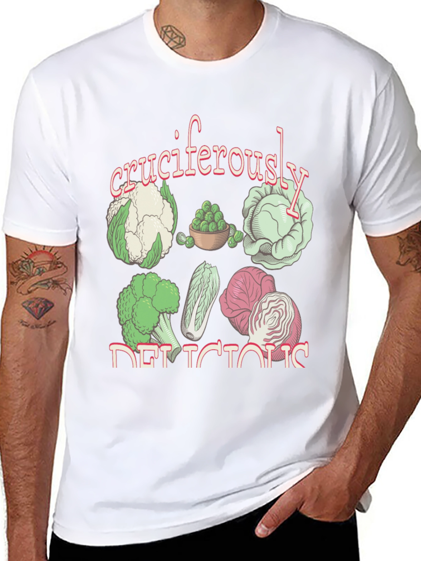 Cruciferously Delicious Graphic Tee