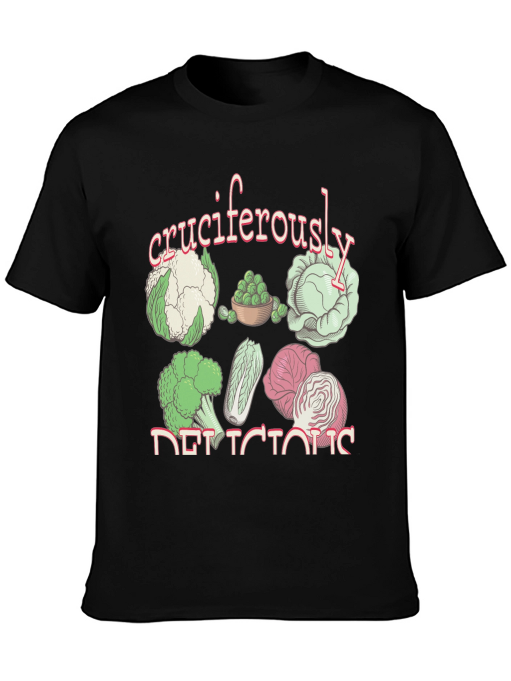 Cruciferously Delicious Graphic Tee