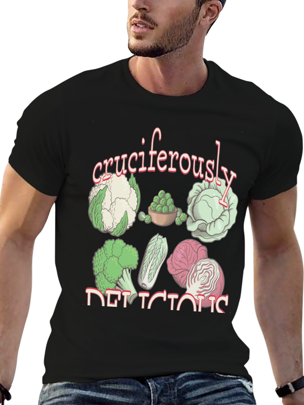 Cruciferously Delicious Graphic Tee