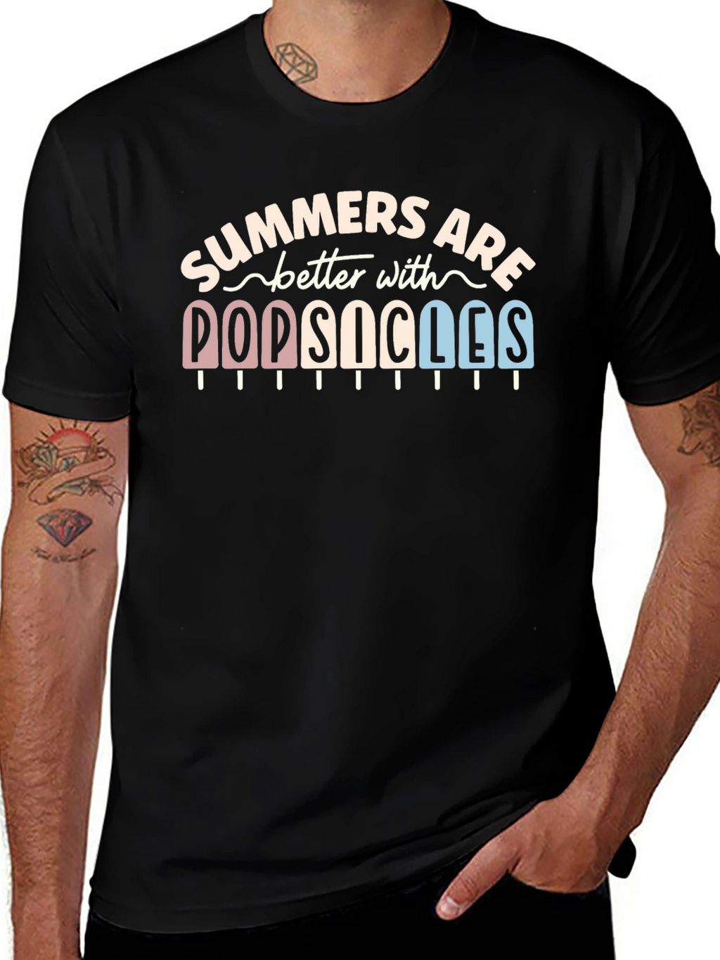 Summers are Better with Popsicles Graphic Tee