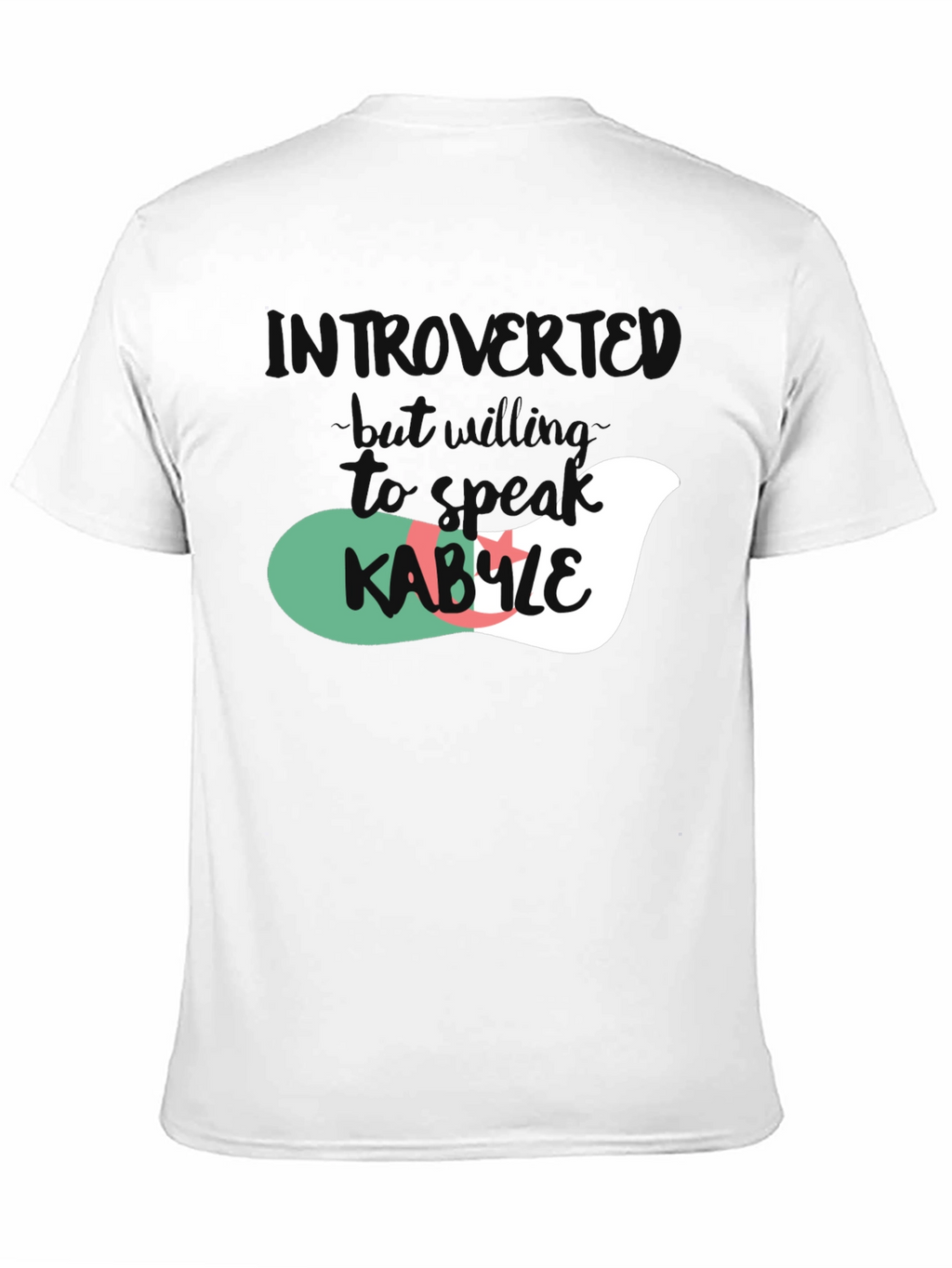 Introvert Kabyle T-Shirt - Algeria Berber Pride