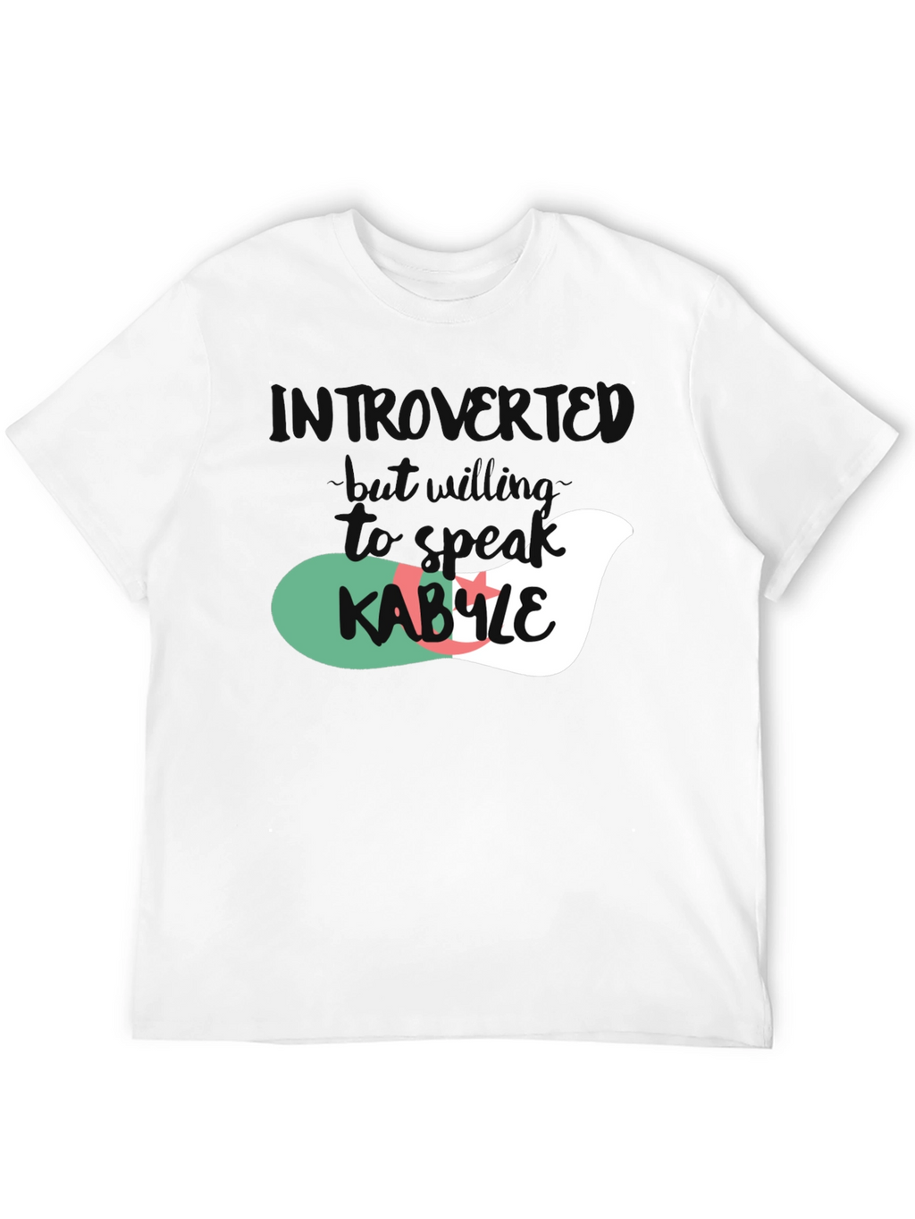 Introvert Kabyle T-Shirt - Algeria Berber Pride