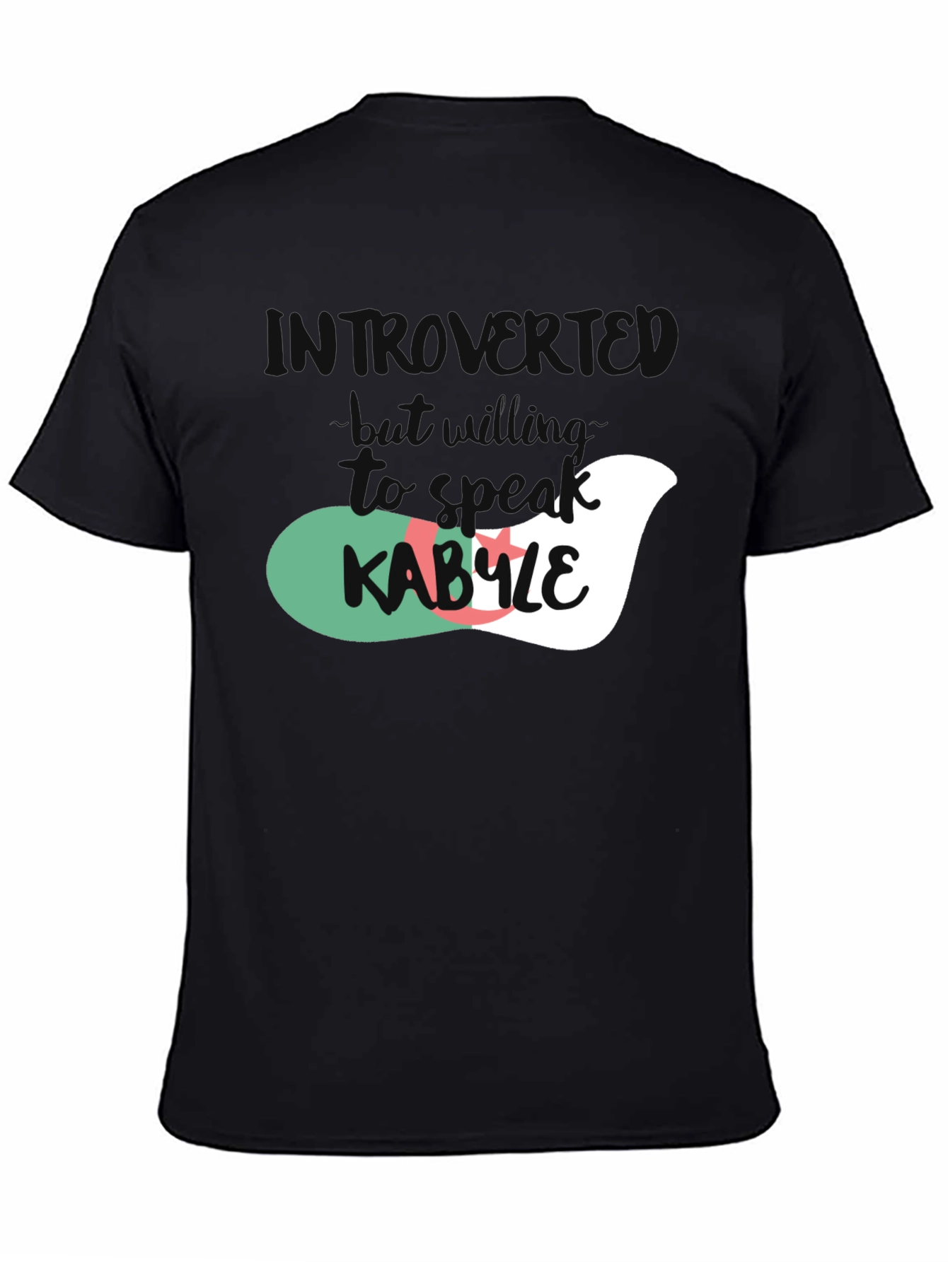 Introvert Kabyle T-Shirt - Algeria Berber Pride