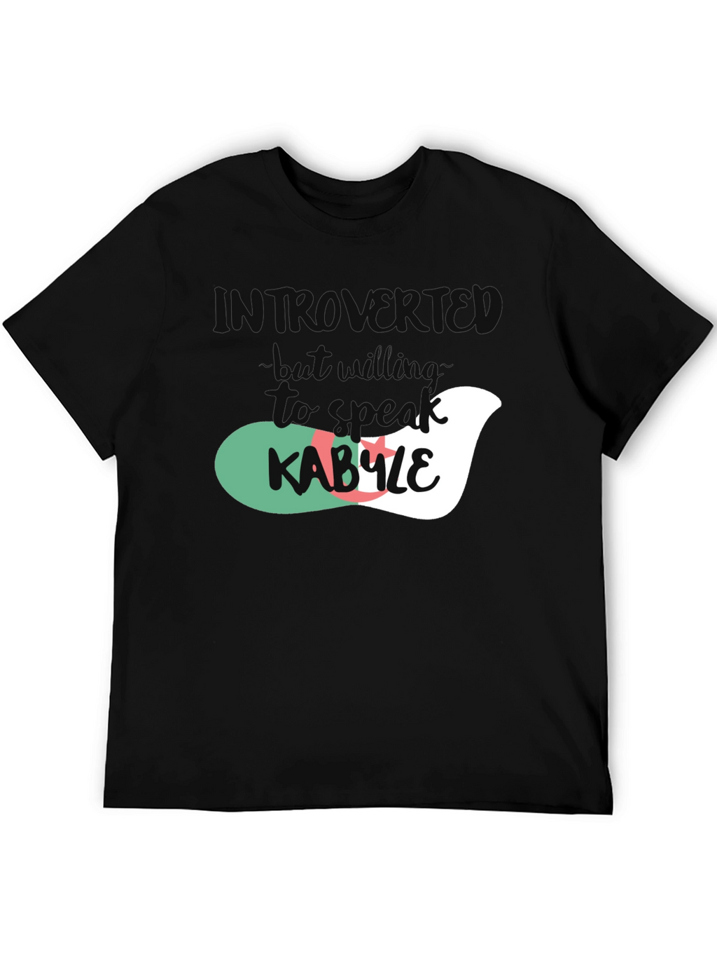 Introvert Kabyle T-Shirt - Algeria Berber Pride