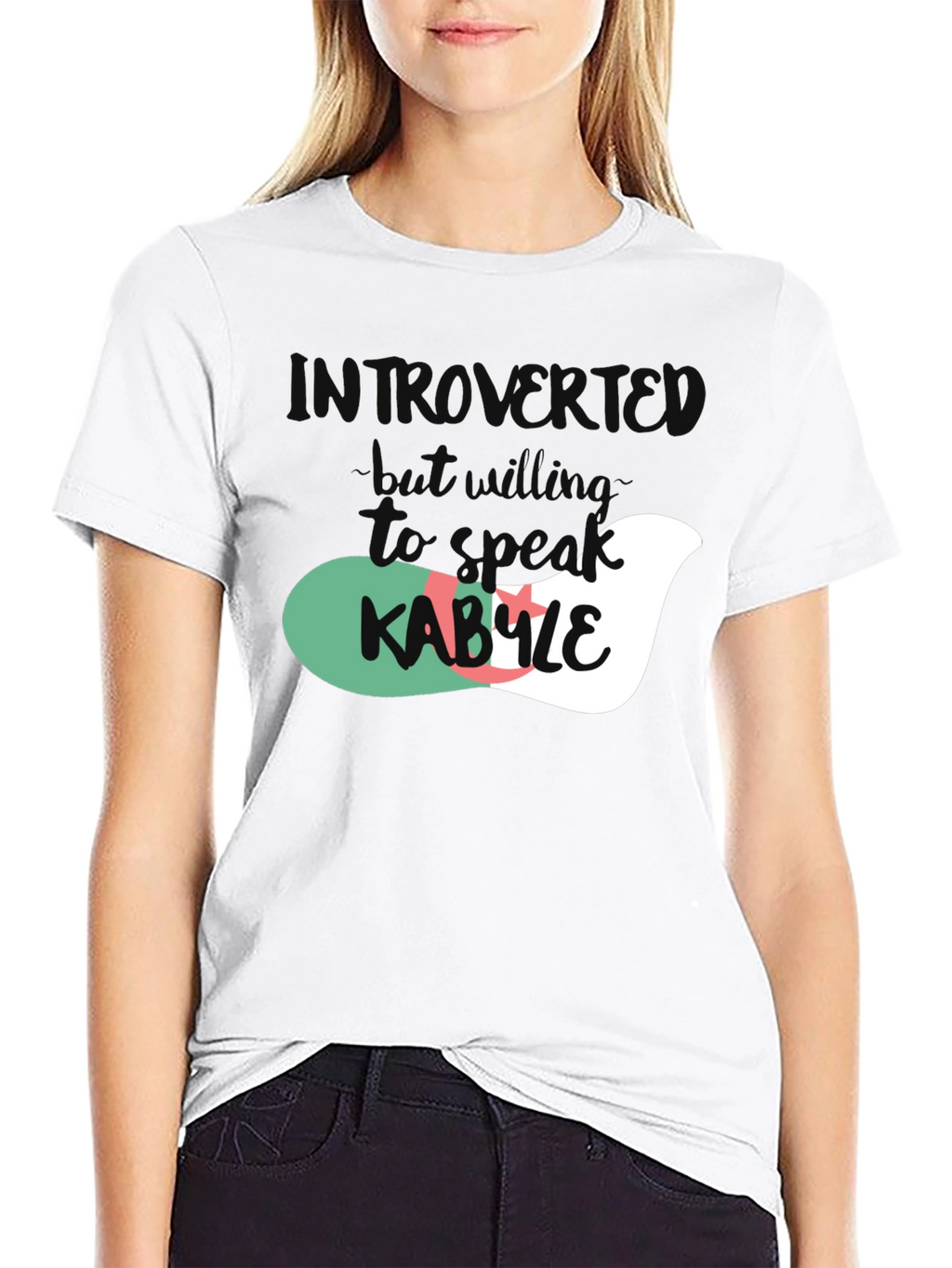 Introvert Kabyle T-Shirt - Algeria Berber Pride