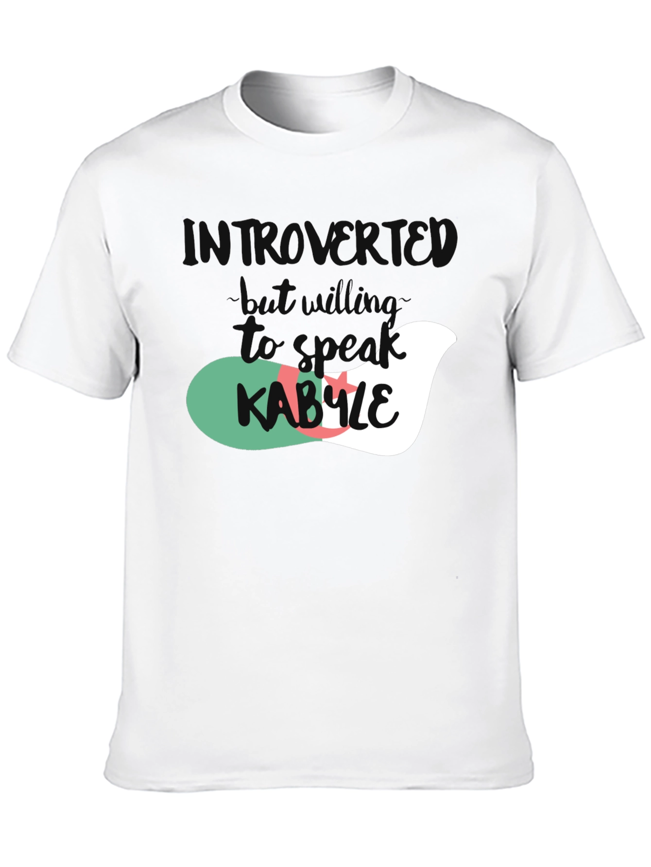 Introvert Kabyle T-Shirt - Algeria Berber Pride