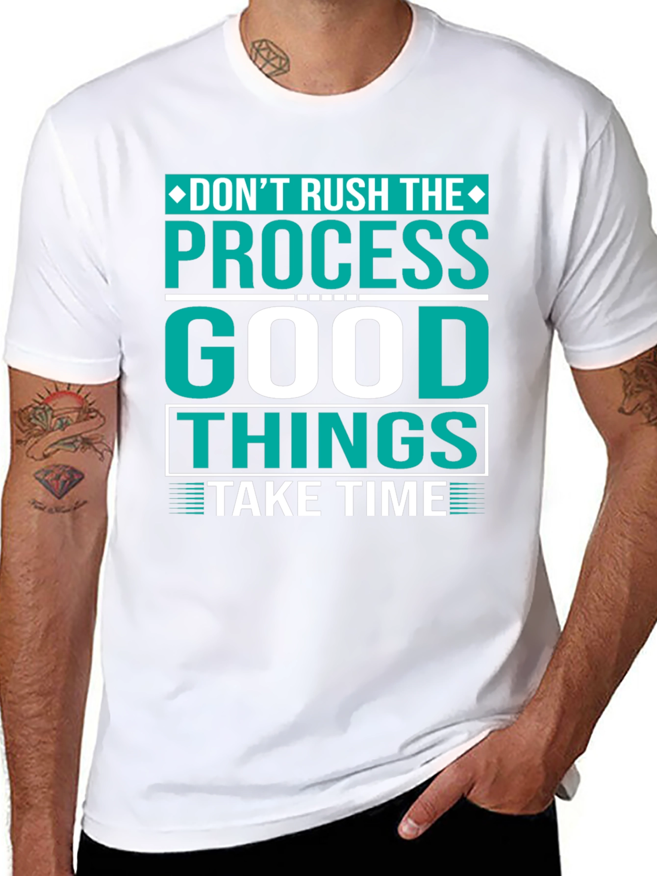 Dont Rush the Process Graphic T-Shirt