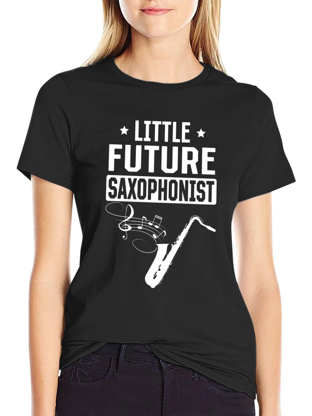Future Saxophonist Graphic Tee - Music Lovers Gift