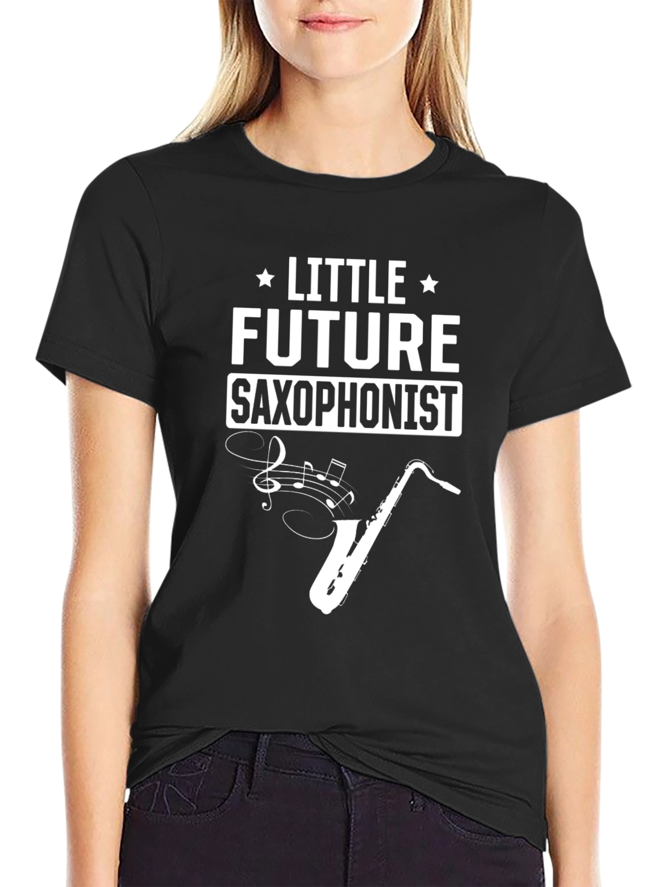 Future Saxophonist Graphic Tee - Music Lovers Gift