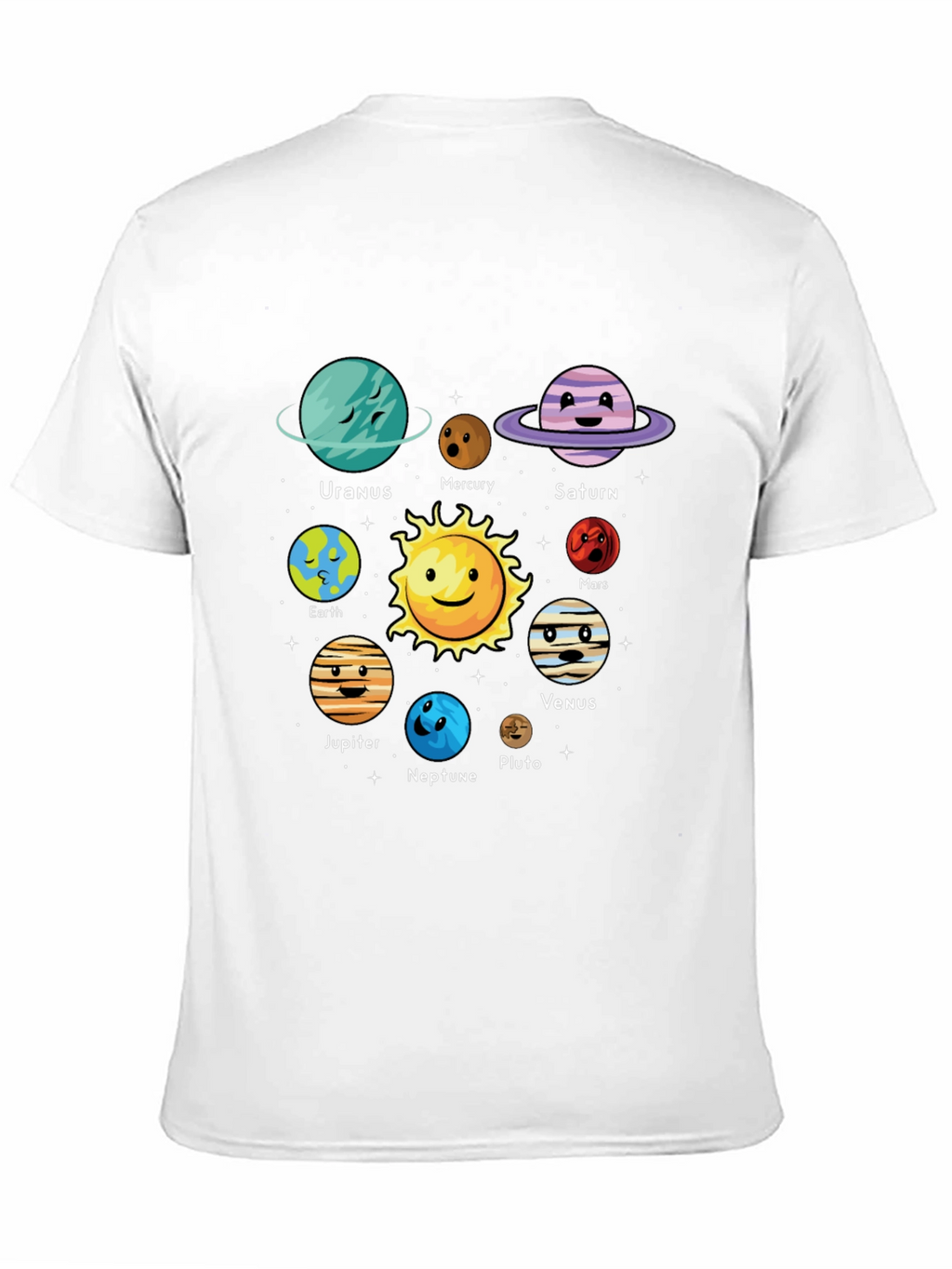 Planets T-Shirt: Cute Solar System Tee