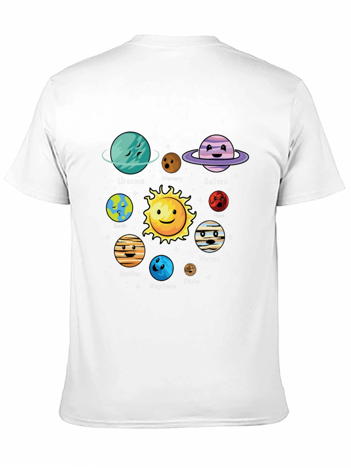 Planets T-Shirt: Cute Solar System Tee