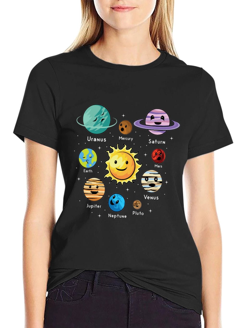 Planets T-Shirt: Cute Solar System Tee