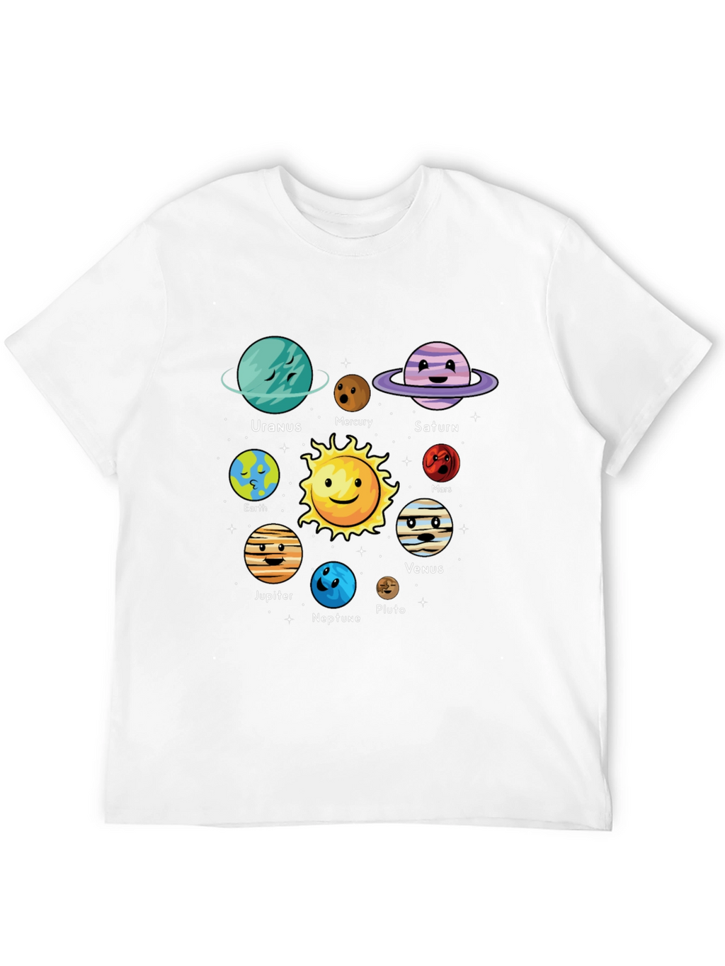 Planets T-Shirt: Cute Solar System Tee