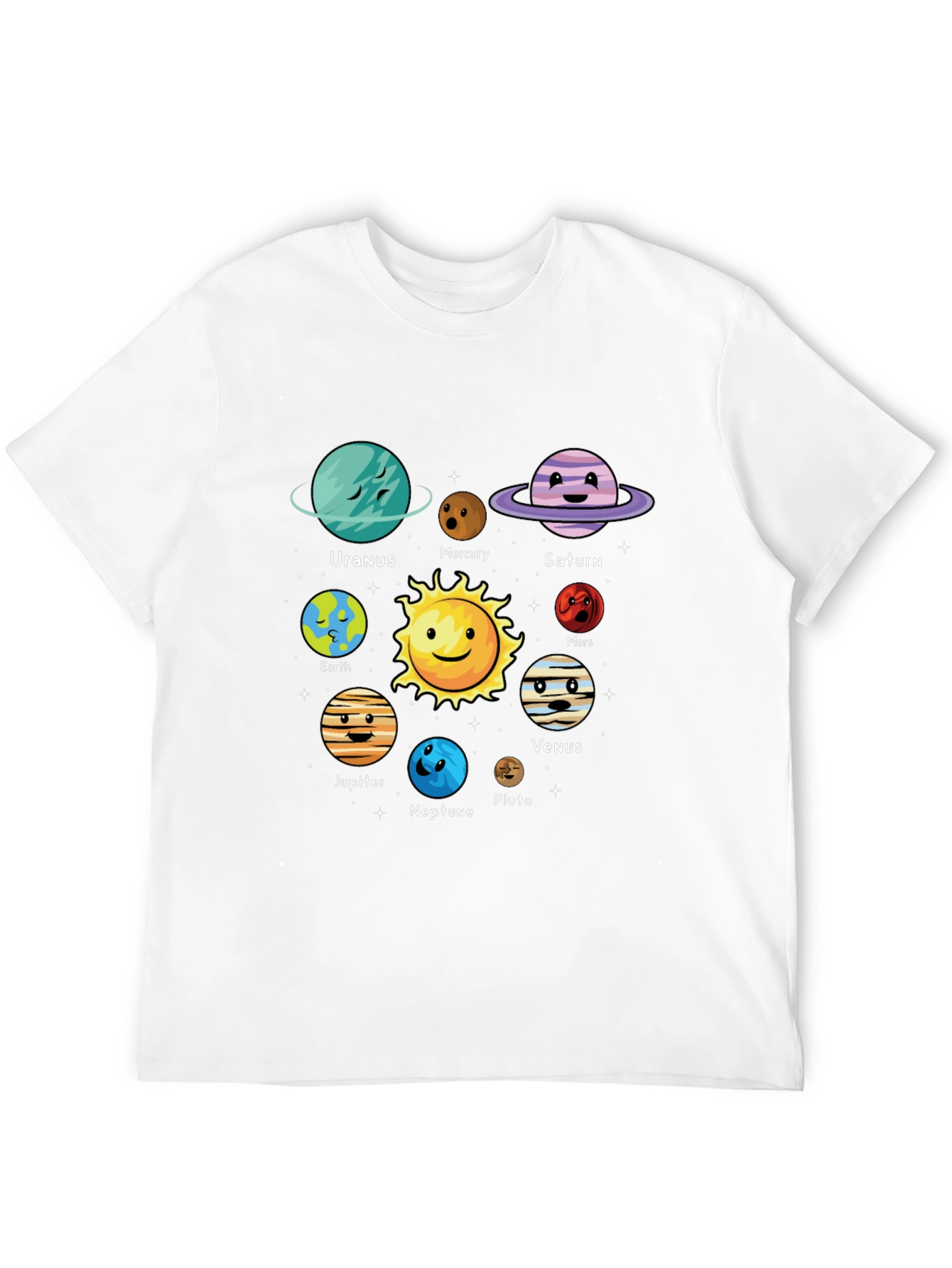Planets T-Shirt: Cute Solar System Tee