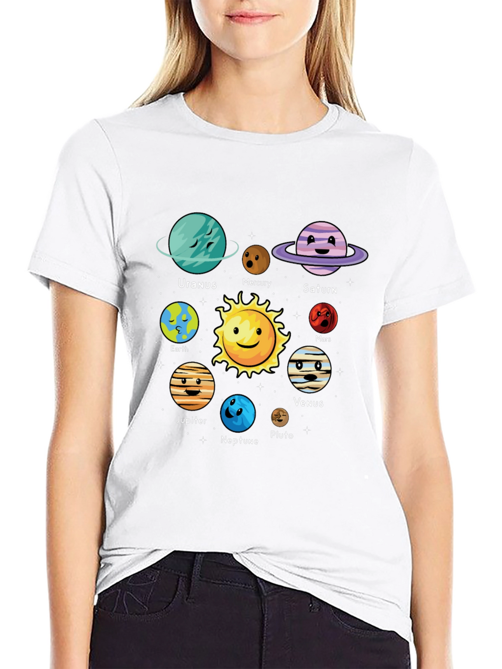 Planets T-Shirt: Cute Solar System Tee