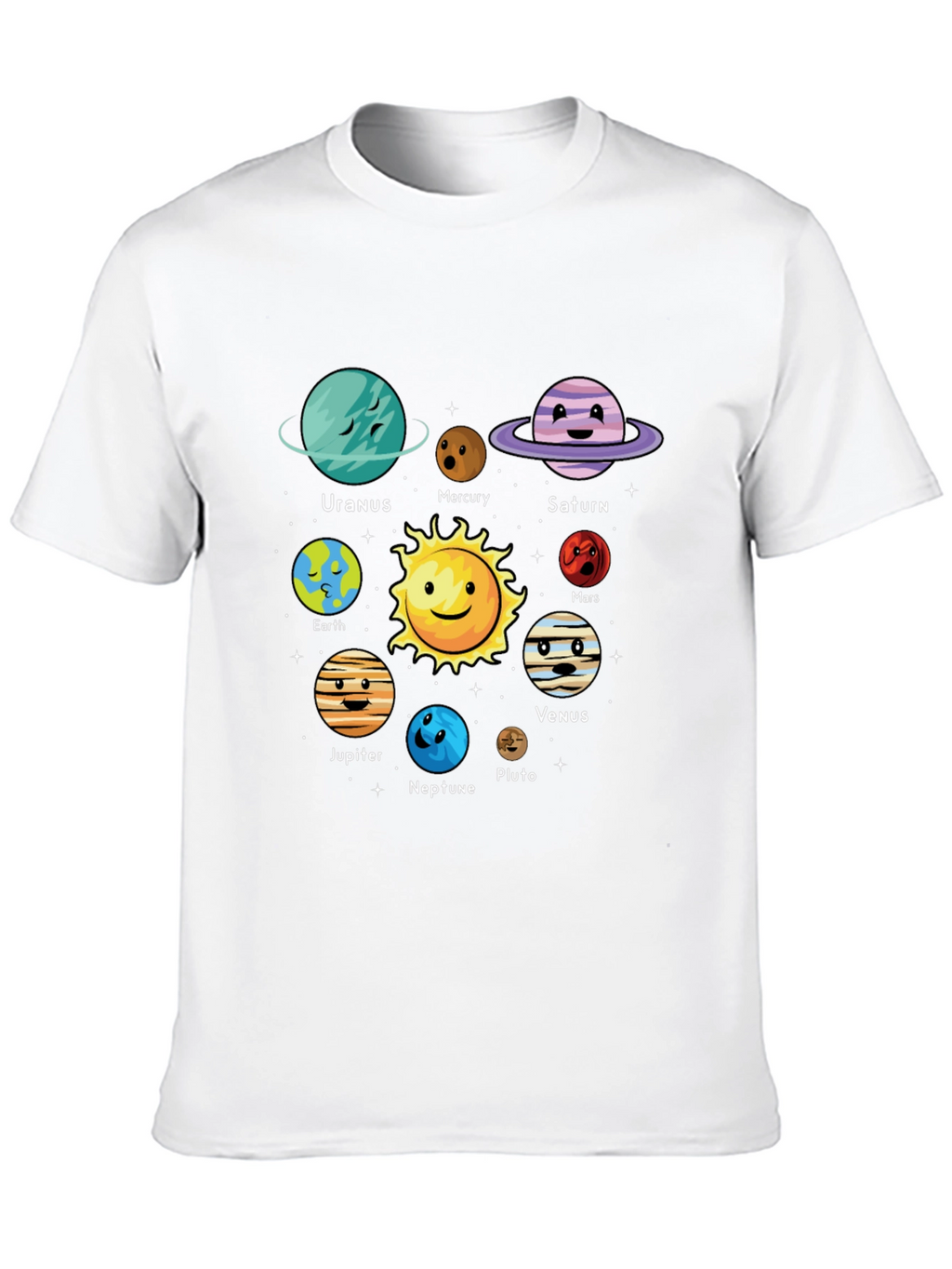Planets T-Shirt: Cute Solar System Tee
