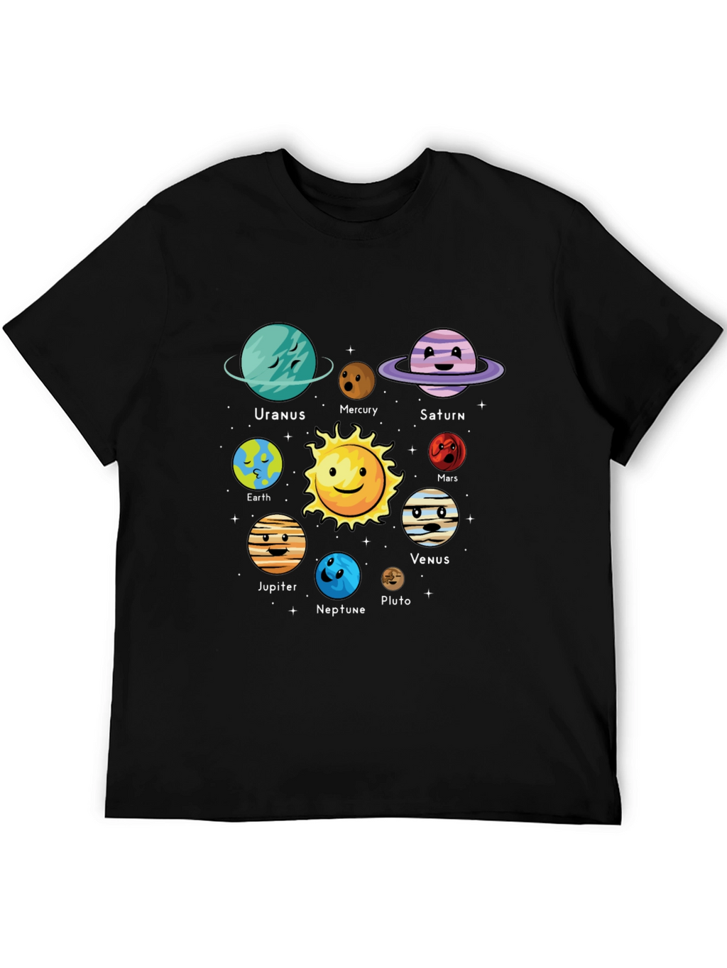 Planets T-Shirt: Cute Solar System Tee