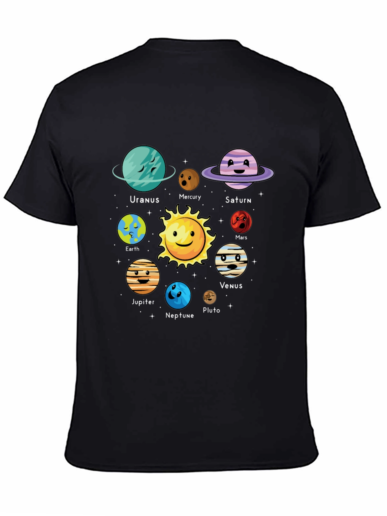 Planets T-Shirt: Cute Solar System Tee