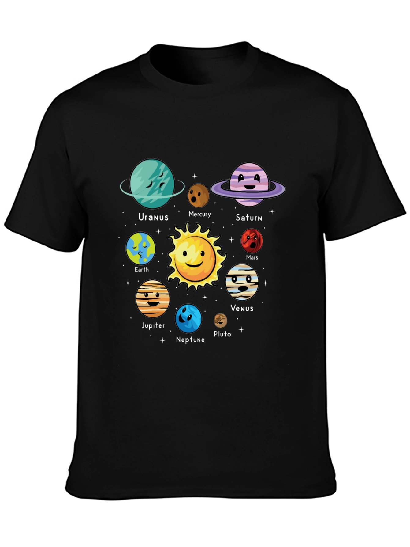 Planets T-Shirt: Cute Solar System Tee