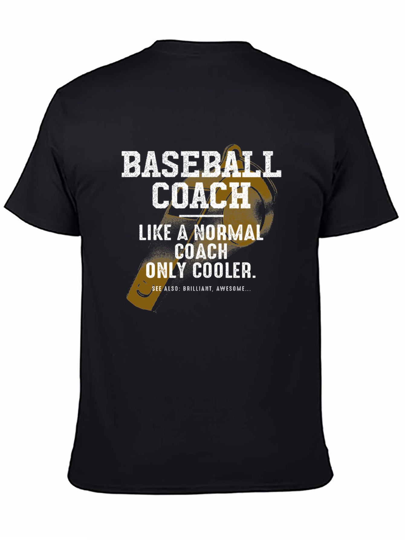 Baseball Coach Funny Graphic T-Shirt