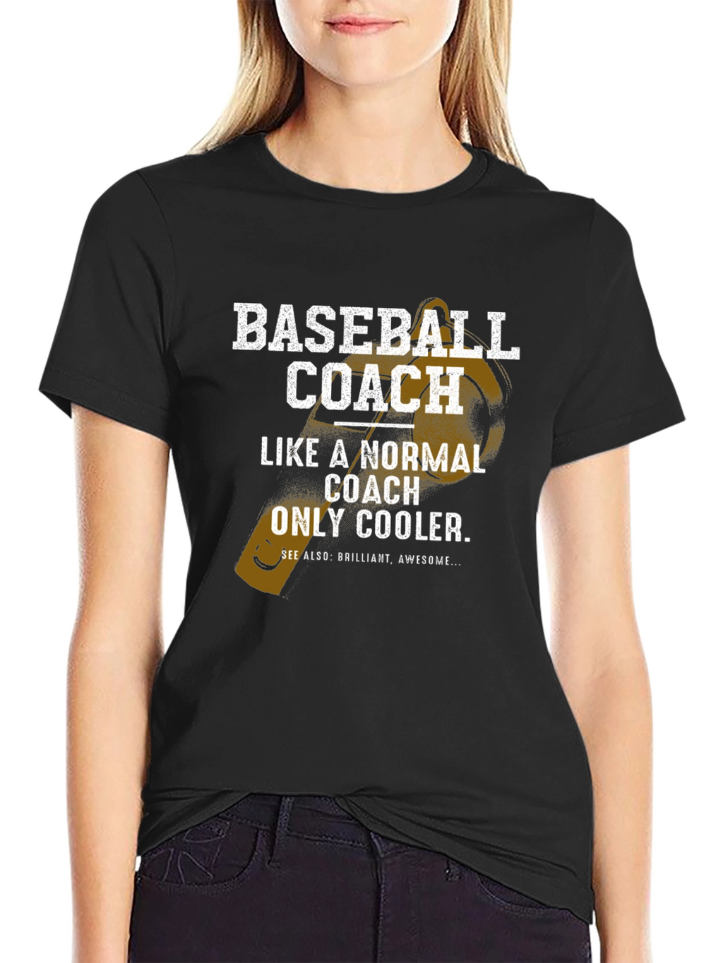 Baseball Coach Funny Graphic T-Shirt