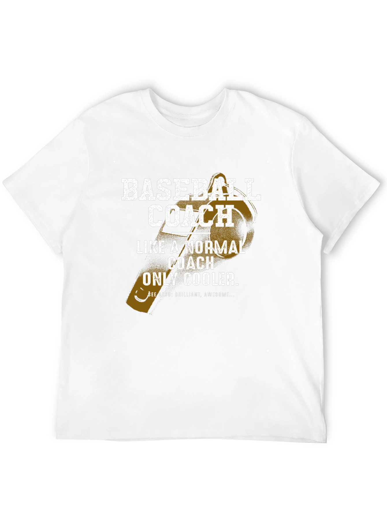 Baseball Coach Funny Graphic T-Shirt