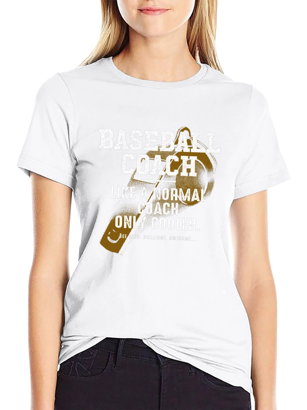 Baseball Coach Funny Graphic T-Shirt