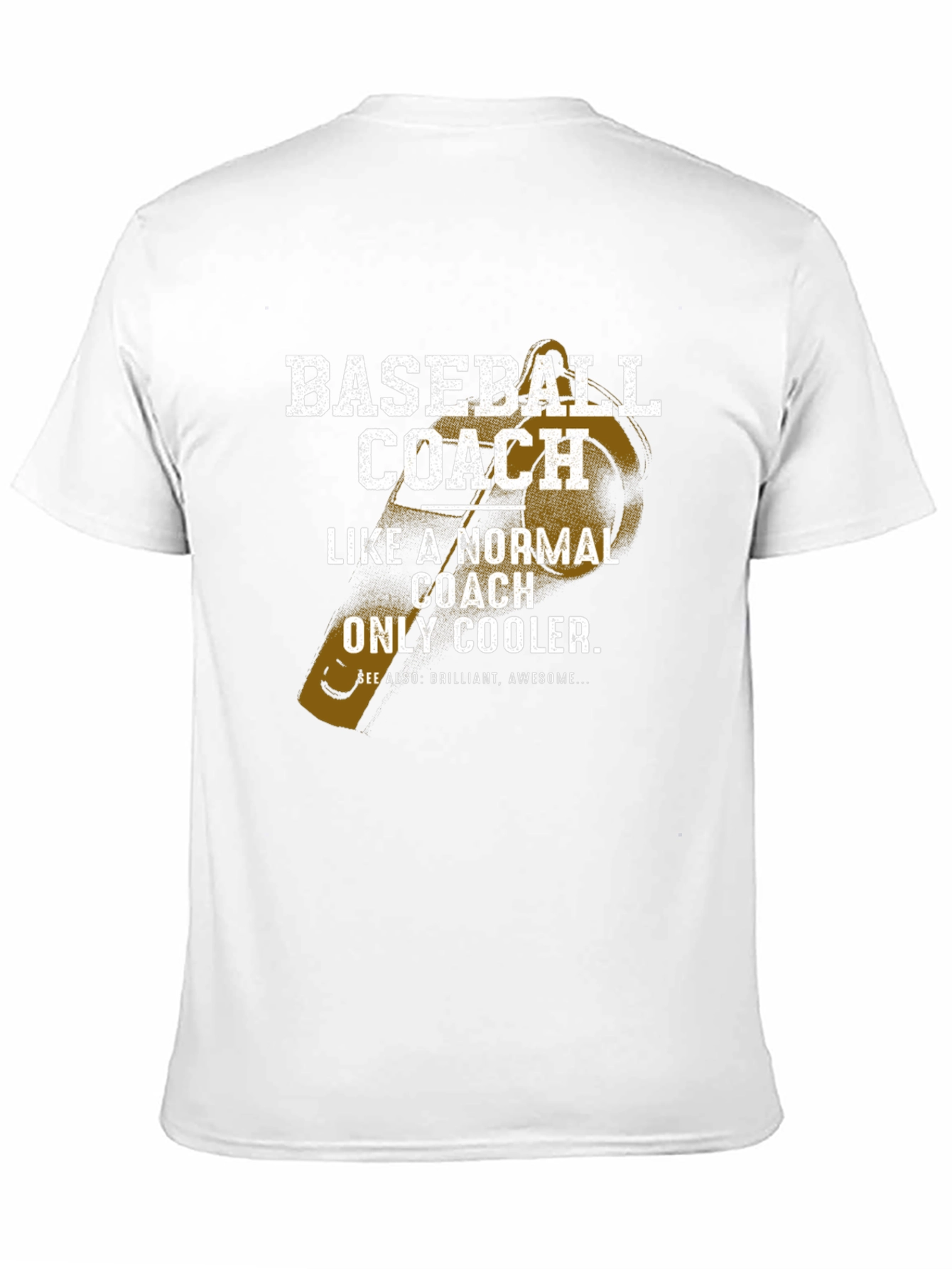 Baseball Coach Funny Graphic T-Shirt