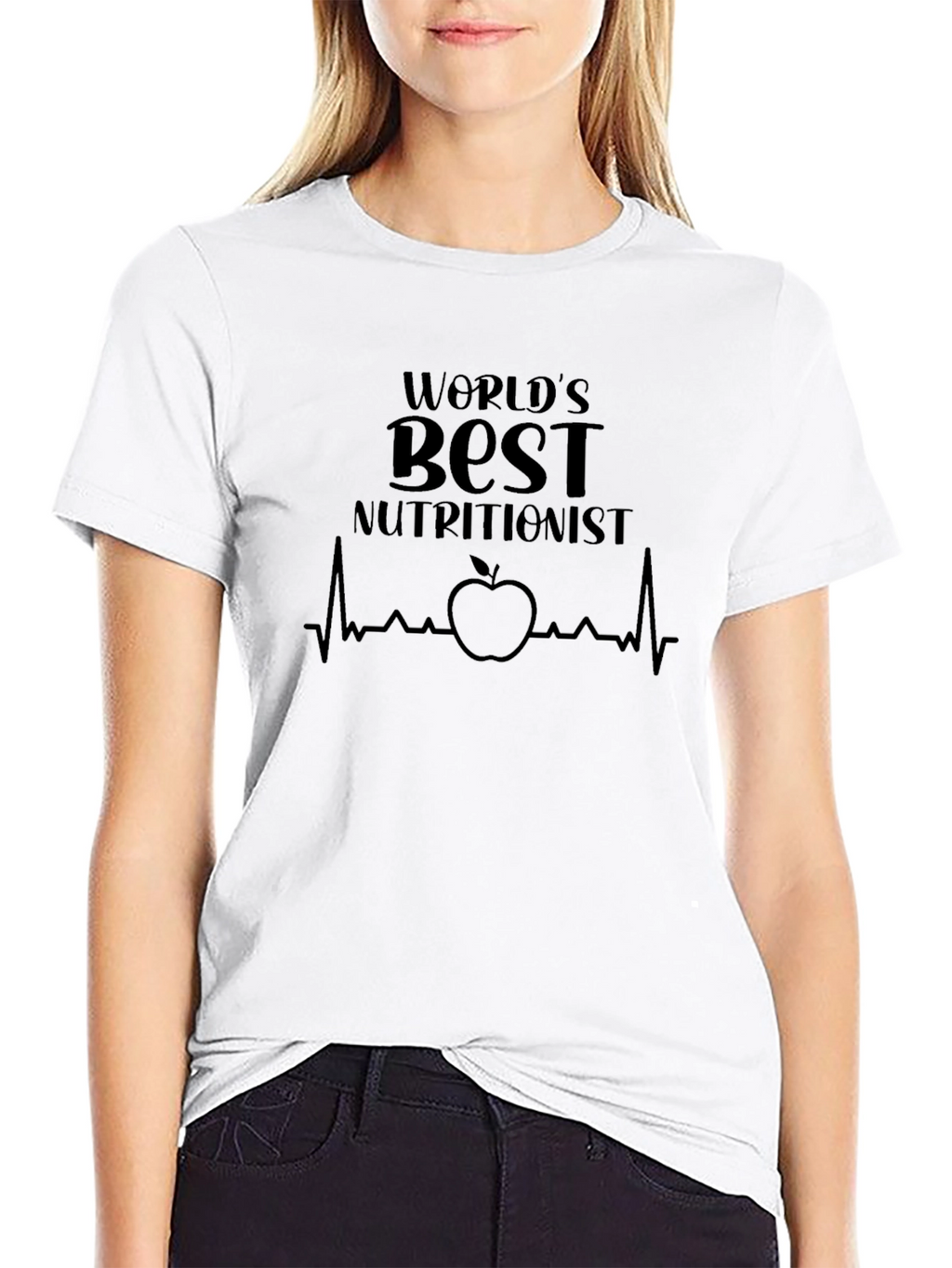 Worlds Best Nutritionist T-Shirt - Healthy Lifestyle Apparel