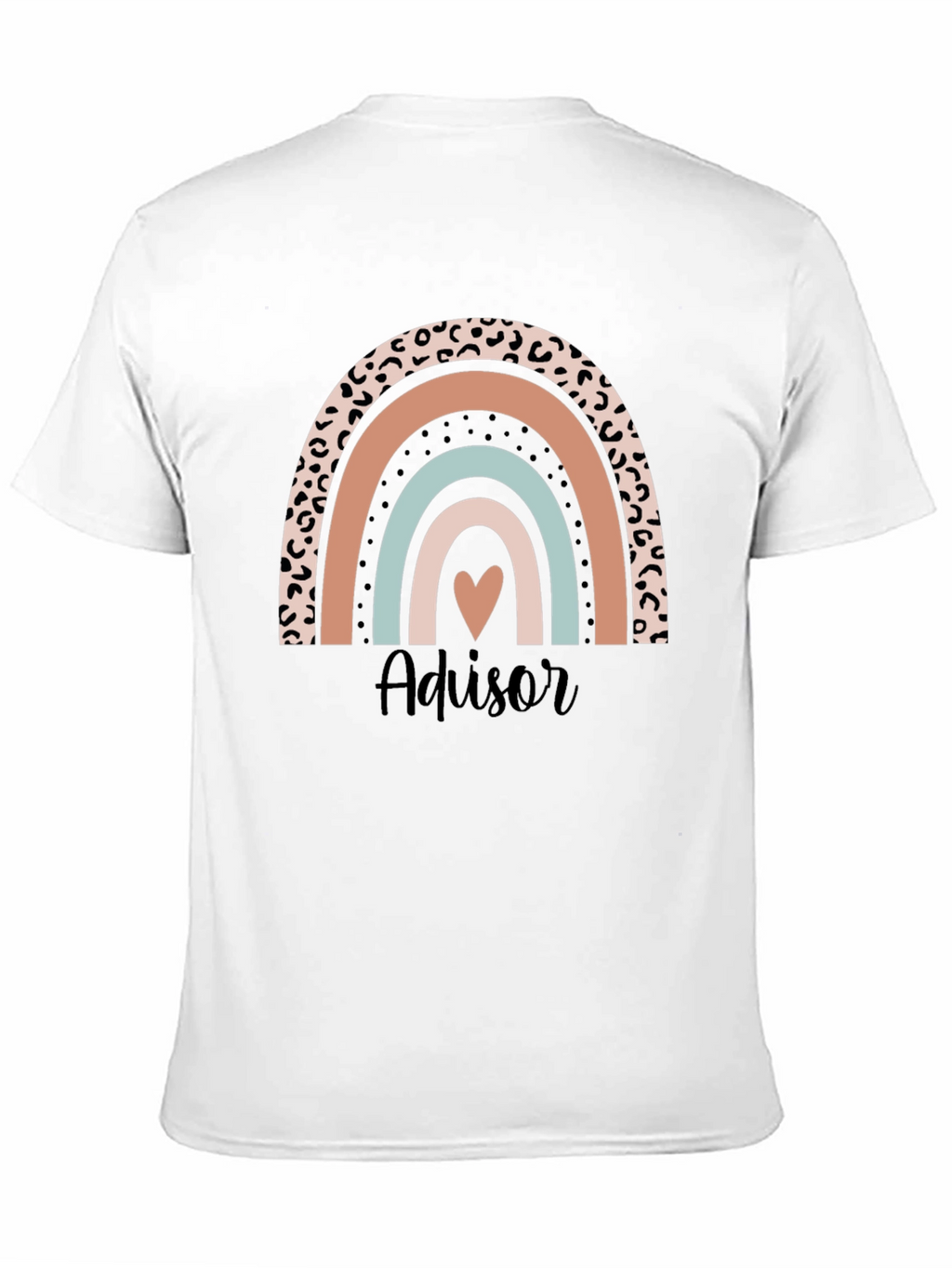 Advisor Rainbow Heart T-Shirt - Cute & Stylish