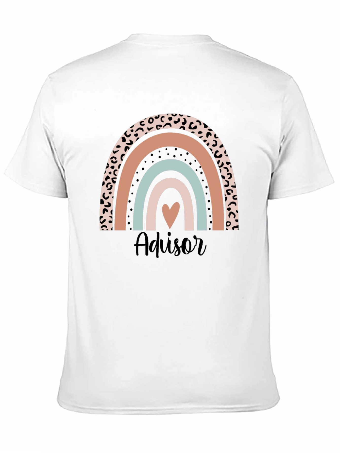 Advisor Rainbow Heart T-Shirt - Cute & Stylish