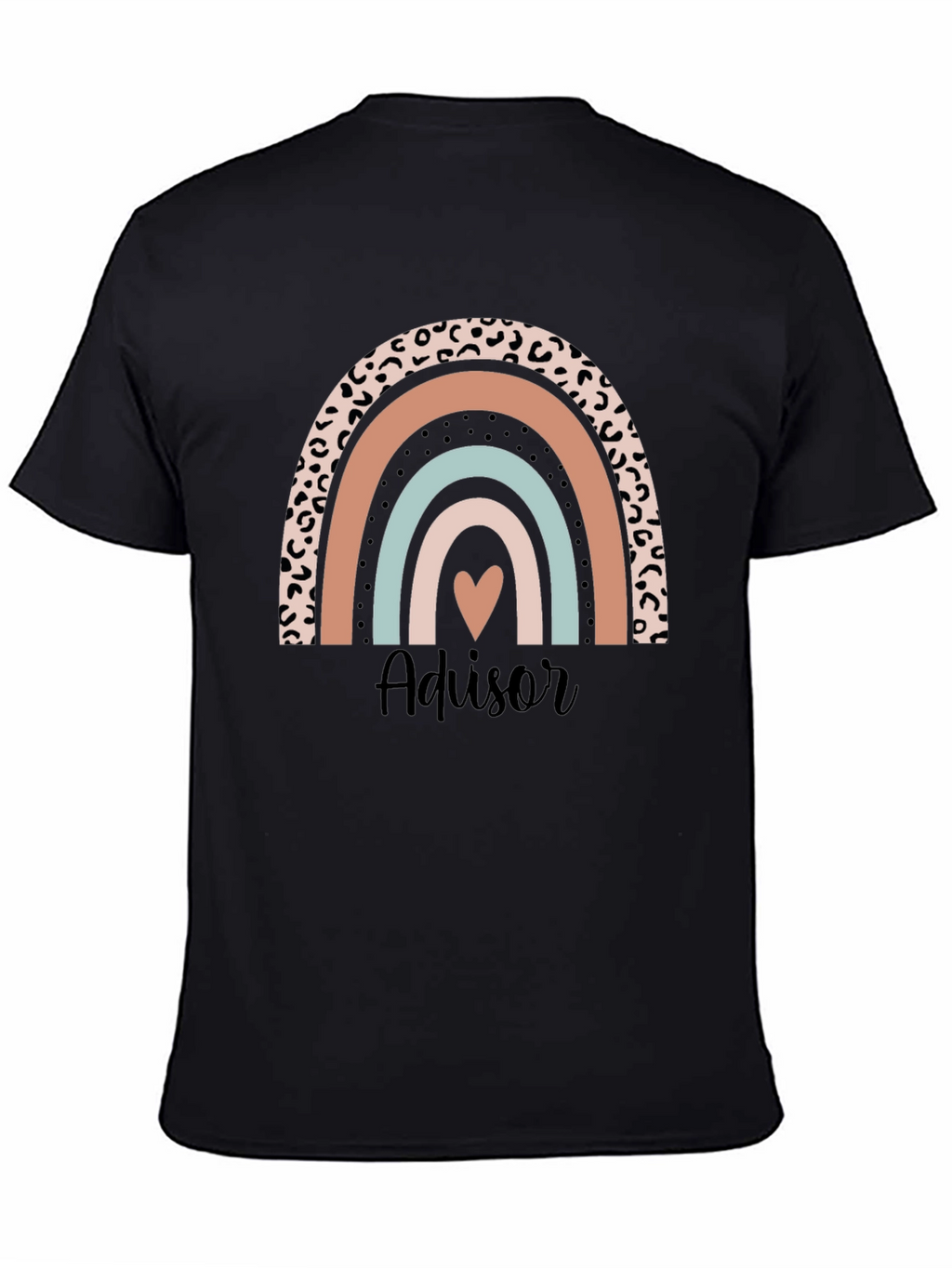 Advisor Rainbow Heart T-Shirt - Cute & Stylish