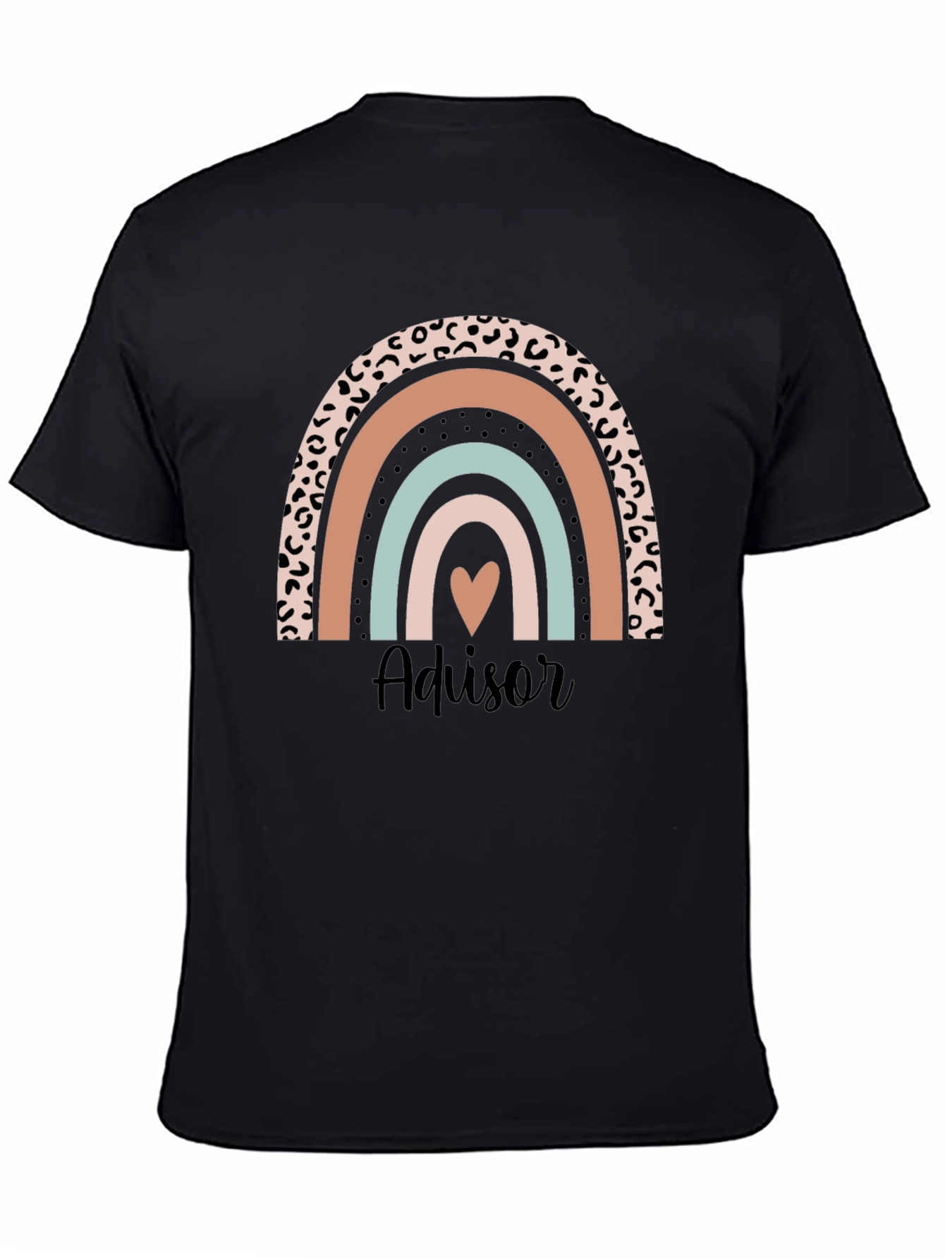 Advisor Rainbow Heart T-Shirt - Cute & Stylish