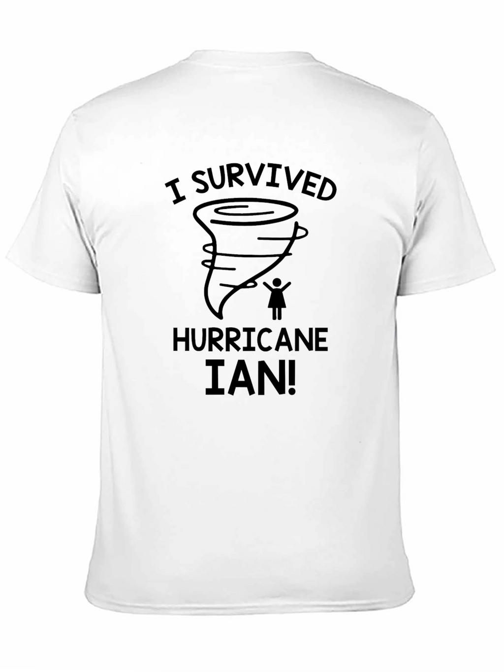 I Survived Hurricane Ian T-Shirt Black