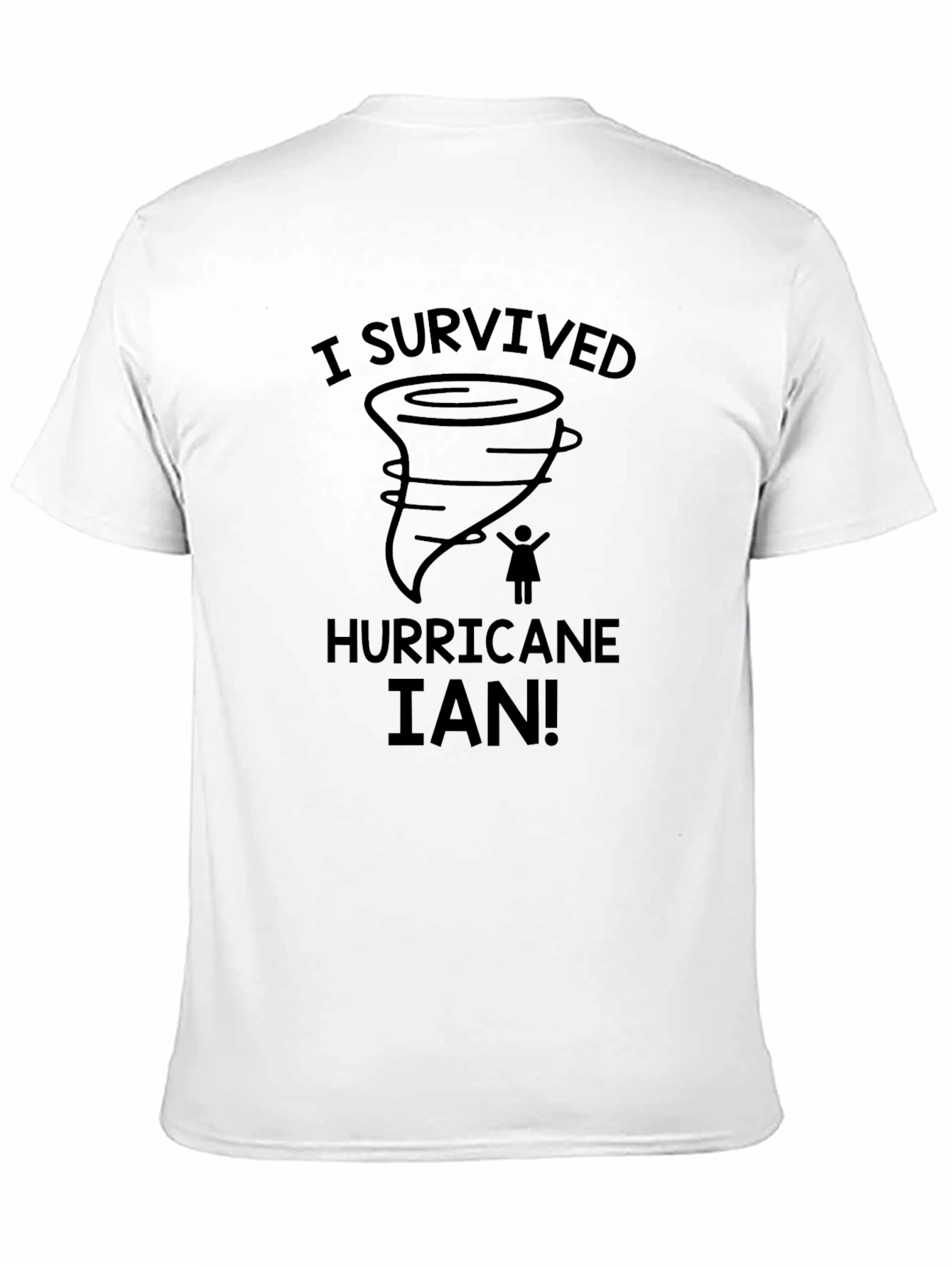 I Survived Hurricane Ian T-Shirt Black