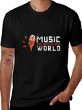 Music Can Change the World Graphic T-Shirt
