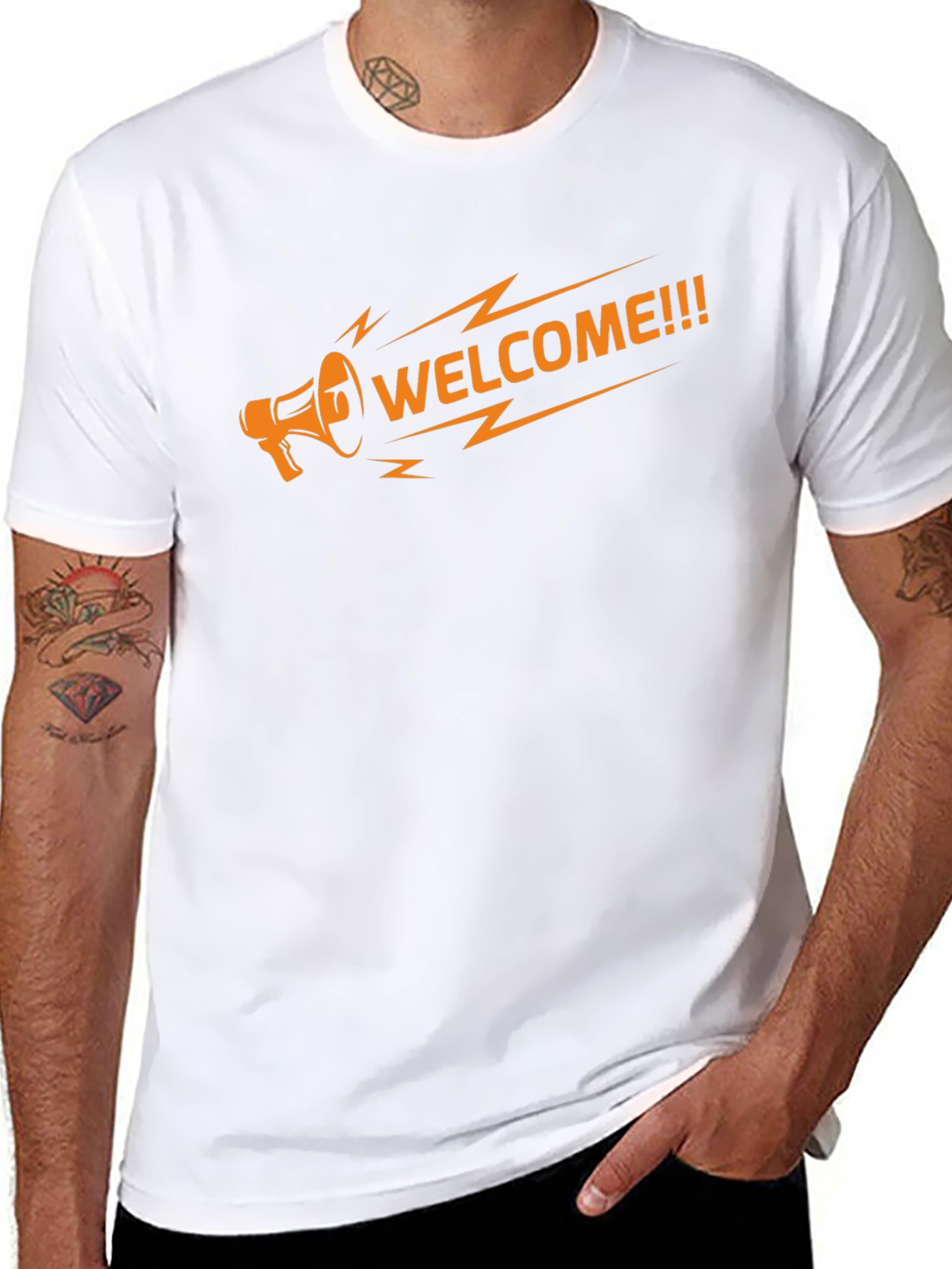 Welcome Graphic T-Shirt - Soft Cotton Tee