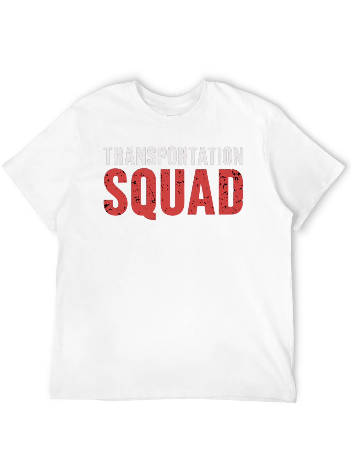 Transportation Squad Crew Neck T-Shirt