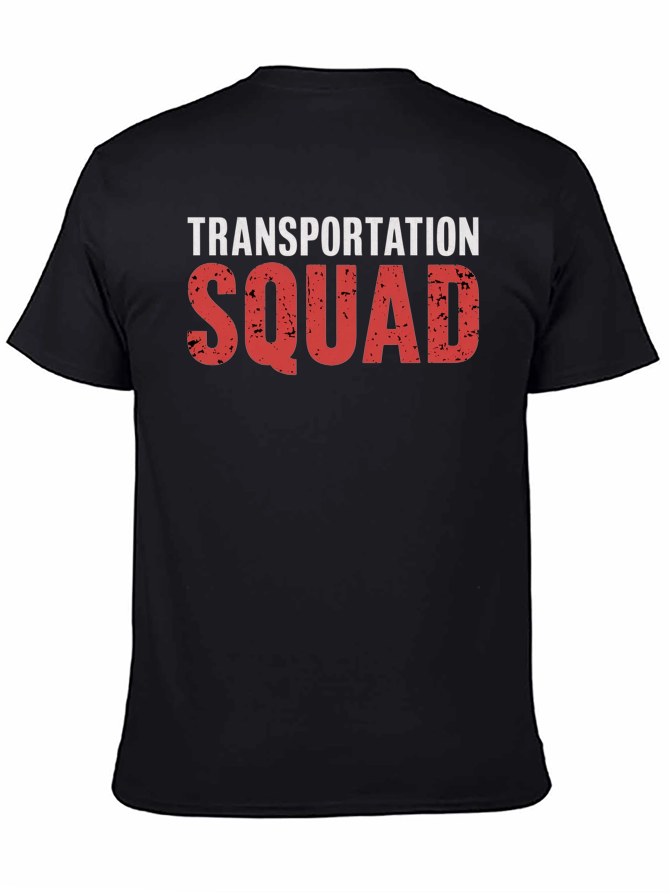 Transportation Squad Crew Neck T-Shirt