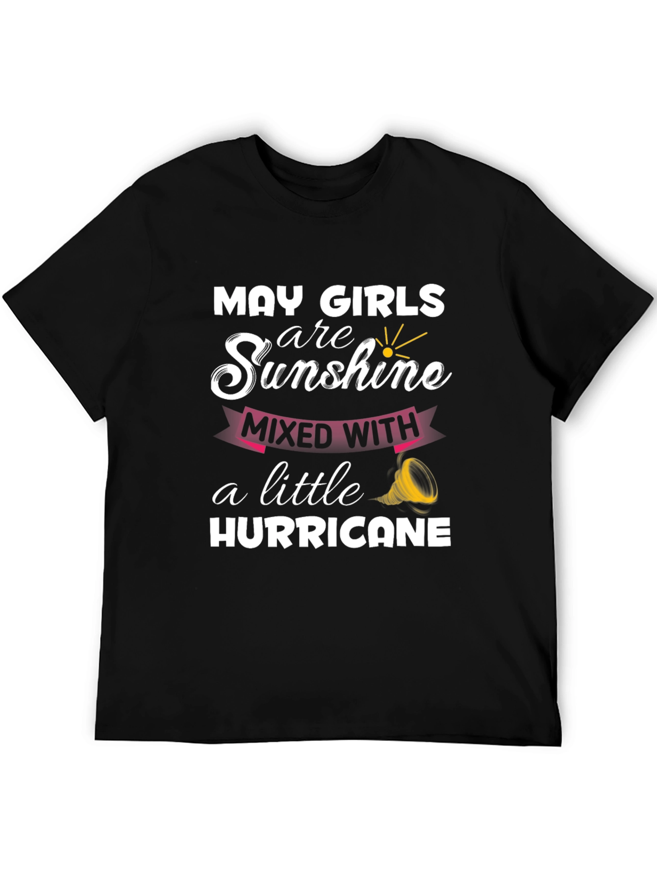 May Girls Sunshine & Hurricane T-Shirt