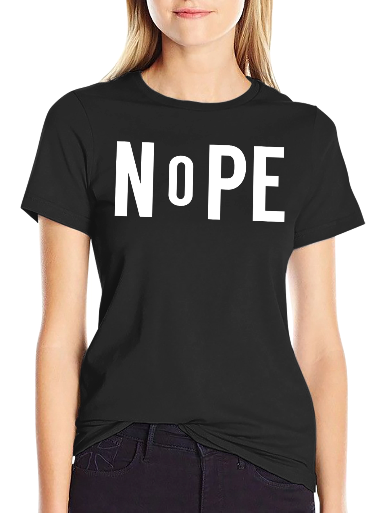 Nope T-Shirt - Bold Statement Tee