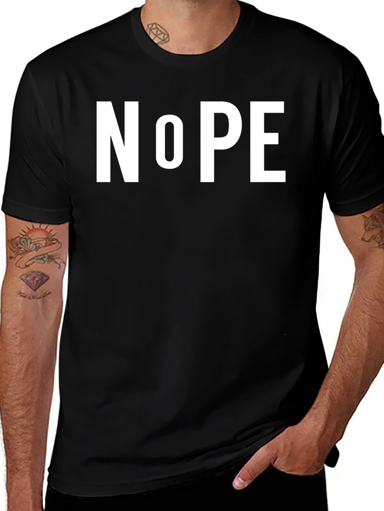 Nope T-Shirt - Bold Statement Tee